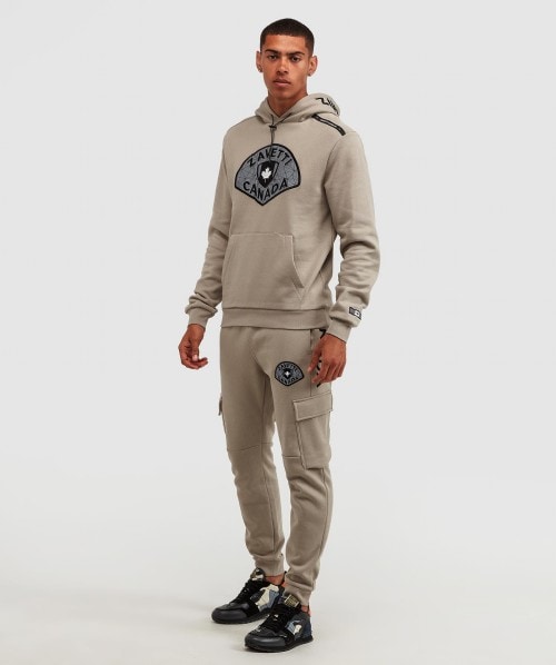 Zavetti Canada Savicco Overhead Hoodie | Jet Black | Zavetti