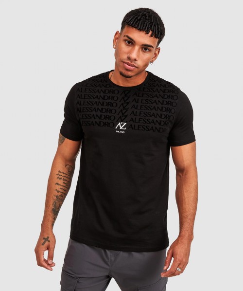 Alessandro Zavetti Renossi T-Shirt | Black | Zavetti