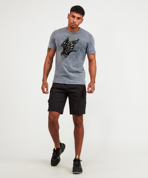 Diving Eagle Distressed T-Shirt