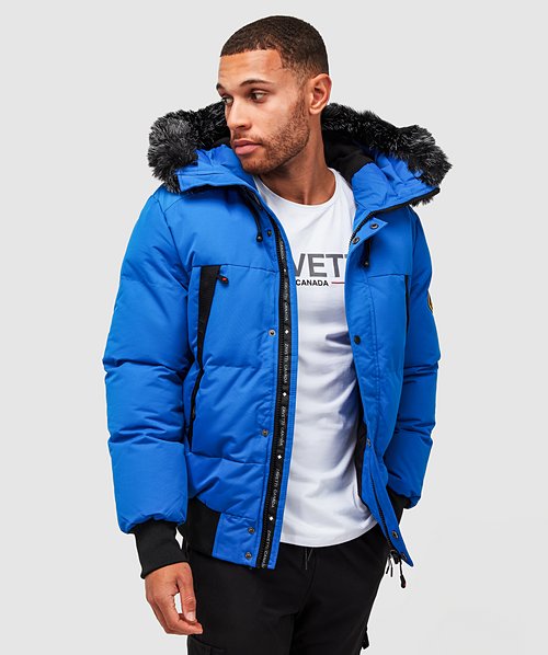 Zavetti Canada Aylmer Puffer Fur Hooded 