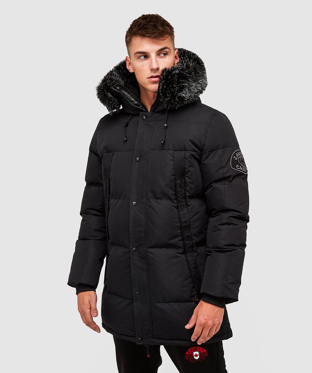 Alessandro Zavetti OSHAWA PUFFER PARKA JACKET - Winter jacket - stone/grey  