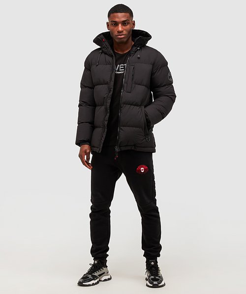 black north face puffa jacket