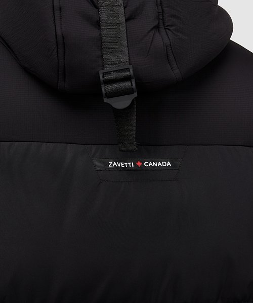 zavetti canada lavino longline puffer jacket