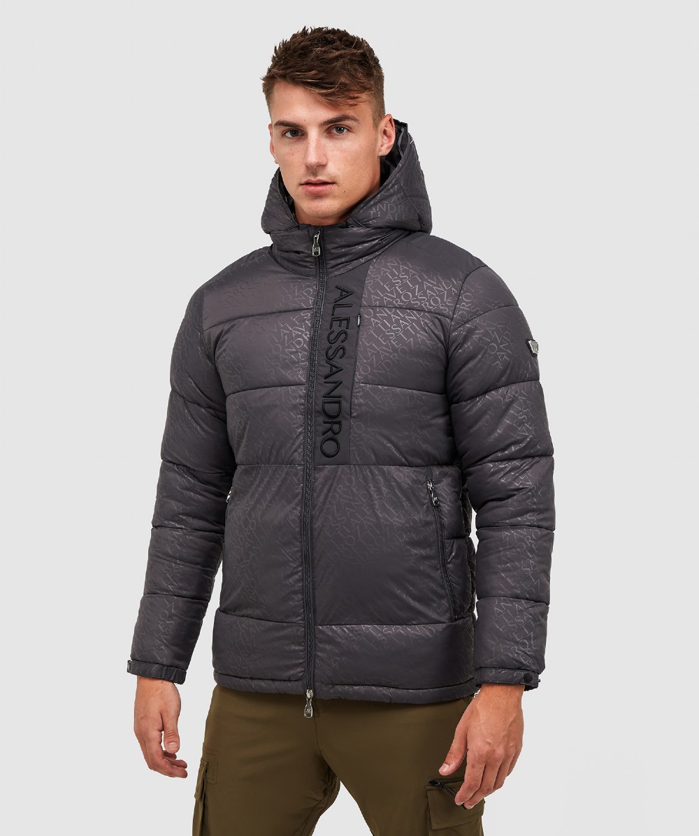 Alessandro Zavetti Vitorno 2.0 Puffer Jacket Grey Zavetti