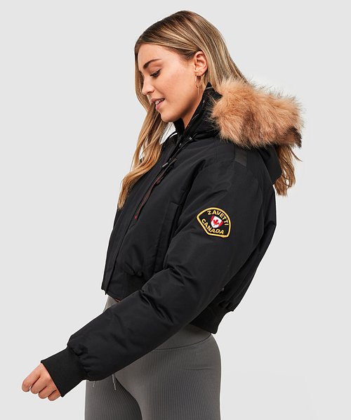 Zavetti canada coat black on sale