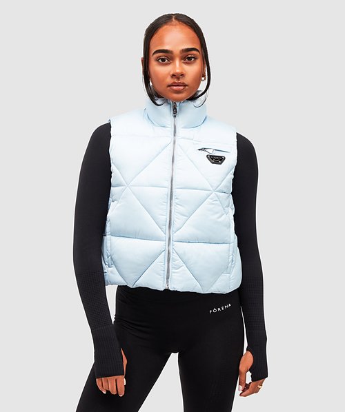 Womens Della Diamond Gilet