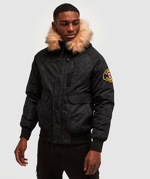 Abelli 2.0 Reflective Bomber Jacket