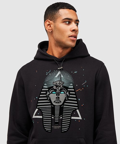 Pharaoh Splatter Overhead Hoodie