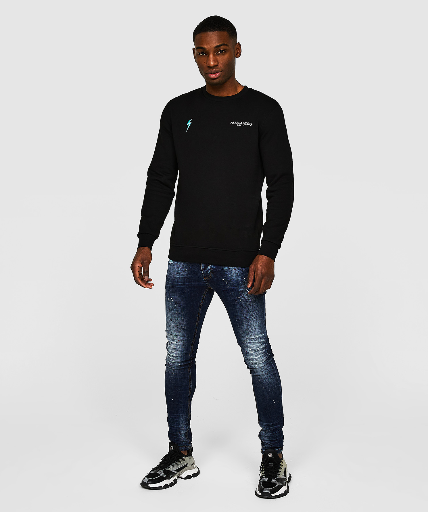 Aztec Beam Back Logo Sweatshirt