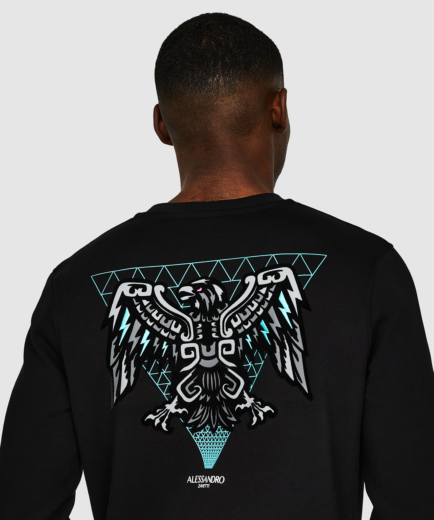 Aztec Beam Back Logo Sweatshirt