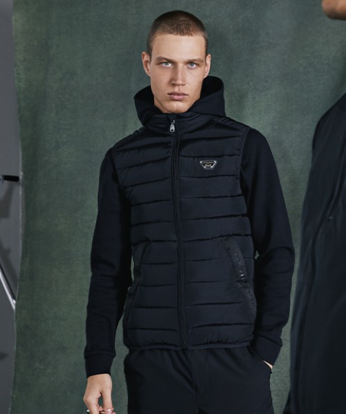 Alessandro Zavetti Minivo Ripstop Puffer Jacket, Pebble Grey