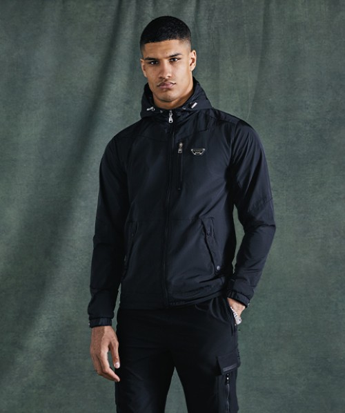 Alessandro Zavetti Dimarco Windbreaker | Jet Black | Zavetti