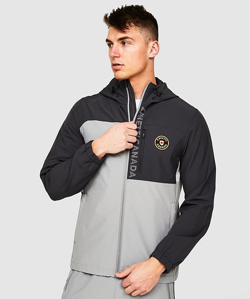 Movillio Woven Full Zip Hoodie