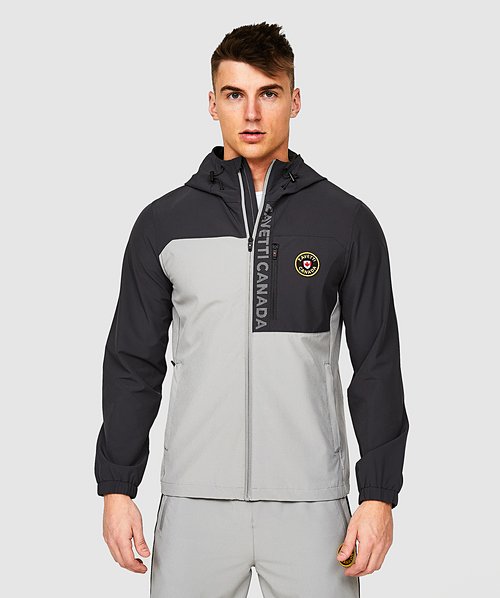 Movillio Woven Full Zip Hoodie