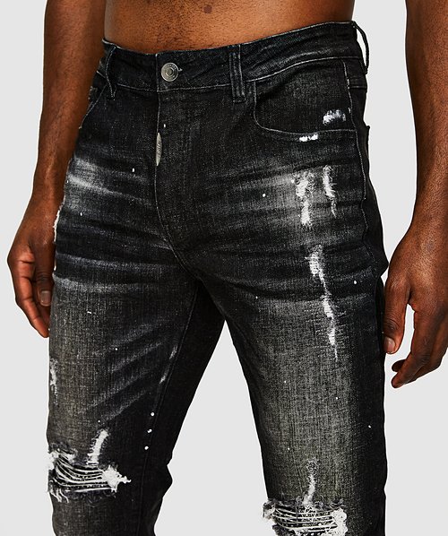 Men's Black Jeans Men's Skinny Jeans Alessandro Zavetti