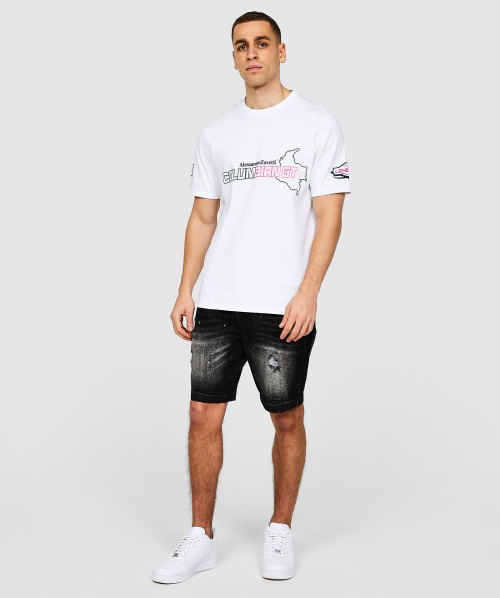 Leonelli Slim Denim Short