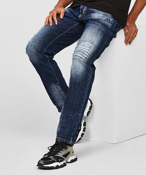 Amarossi Loose Fit Denim Jean