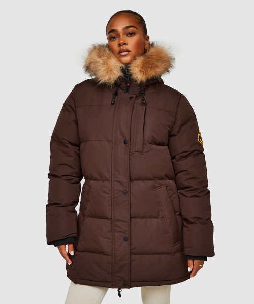 Womens Goshawa Puffer Parka Jacket