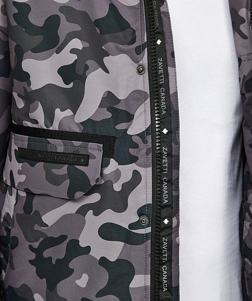Zavetti canada sales camo coat