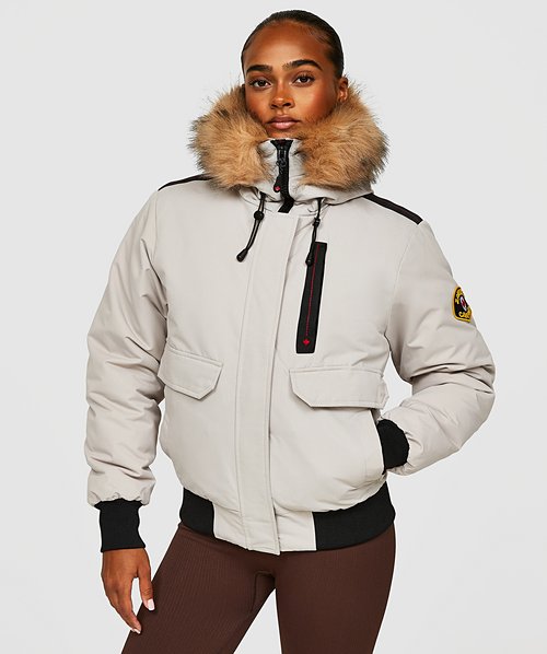 Zavetti Canada Womens Gabellia Jacket | Ecru | Zavetti