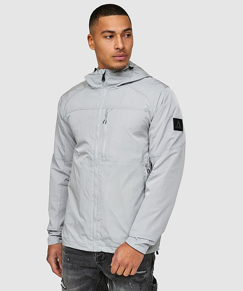 Alessandro Zavetti Ostuni Windbreaker Light Grey Zavetti