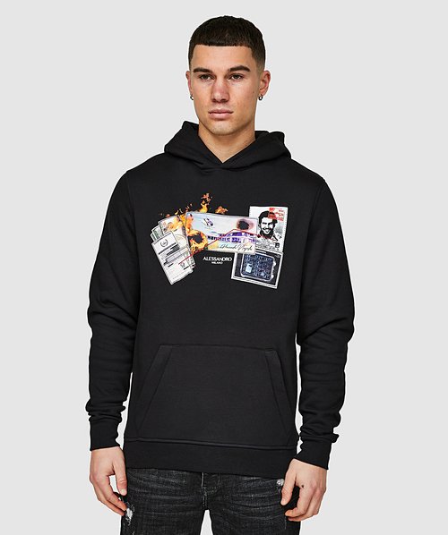 Men's Hoodies | Men's Overhead Hoodie | Alessandro Zavetti