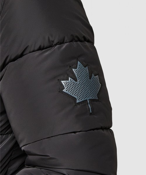 Zavetti Canada Orenza Puffer Jacket | Jet Black | Zavetti