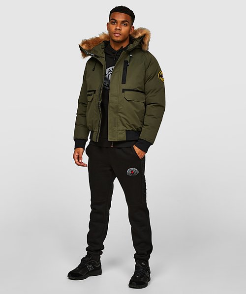 Alessandro zavetti abelli fur trim bomber jacket hotsell