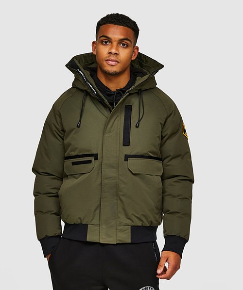 Alessandro zavetti abelli parka bomber jacket sales