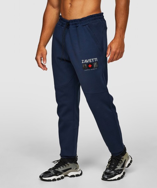 Zavetti Canada Ovello Contour Jogger Navy Blazer Zavetti