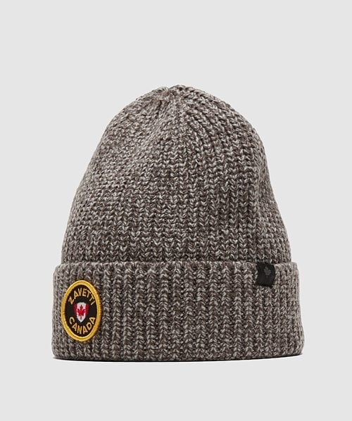 Zavetti Canada Verrio Knitted Beanie Hat Charcoal Marl Zavetti