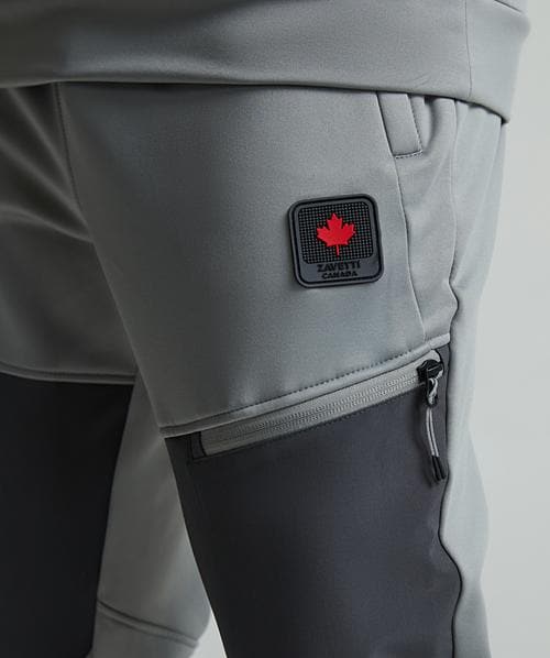 Zavetti Canada Arenza Jogger | Sharkskin / Asphalt | Zavetti