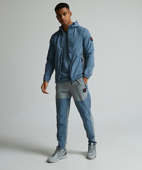 Zavetti Canada Vemaro Woven Pant Blue Mirage Monument Zavetti