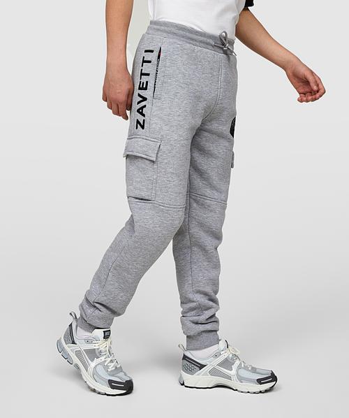 Zavetti Canada Junior Botticini Reflective Cargo Jogger Grey