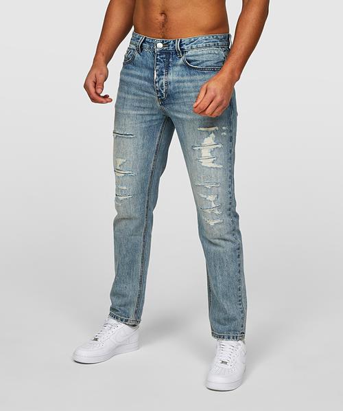 Spiaggia Loose Fit Ripped Jean