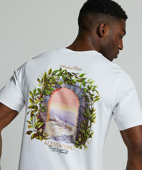 Alessandro Zavetti Ravello T-Shirt Optic White Zavetti