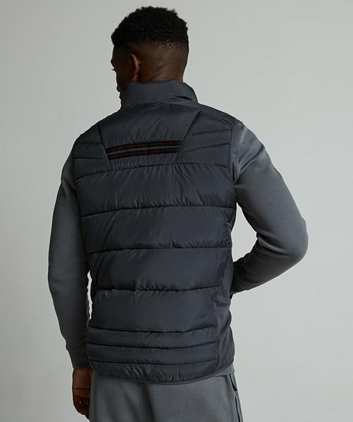 Zavetti Canada Lazino Hybrid Gilet | Asphalt | Zavetti