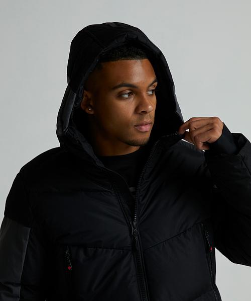 Zavetti Canada Vextaro Puffer Jacket | Asphalt / Jet Black | Zavetti