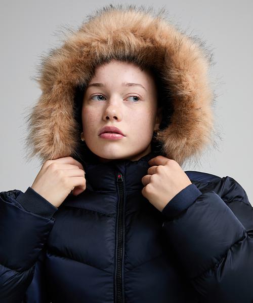 その他 Zumba llic Puffer Jacket <Gold&gt Zavetti Canada Girls Allessia Short Puffer Jacket | Navy Blazer