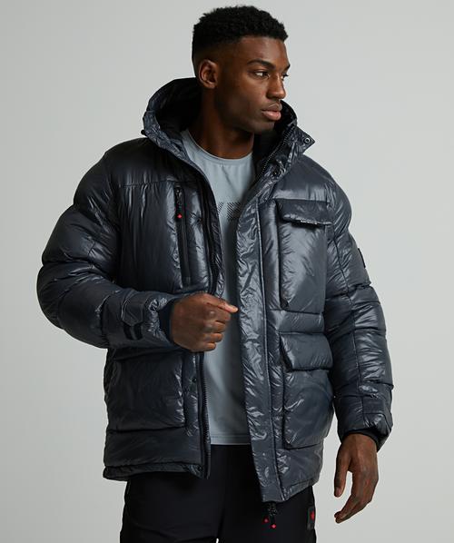 Zavetti Canada Onix Puffer Parka Jacket | Asphalt | Zavetti