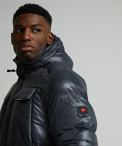 ダッフィ Zavetti Canada Tanox Puffer Jacket | Jet Black | Zavetti