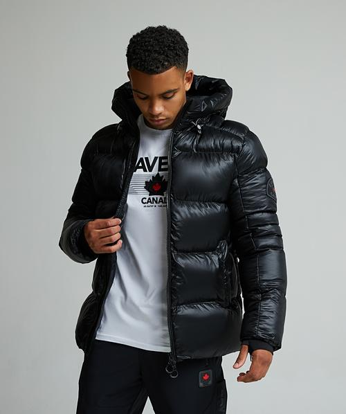 Alessandro Zavetti Cartello Puffer Jacket | Jet Black | Zavetti