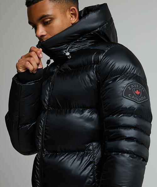 Zavetti Canada Tanox Puffer Jacket | Jet Black | Zavetti