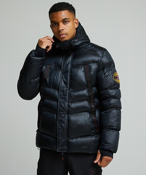 Zavetti Canada Malzini Short Puffer Jacket | Jet Black | Zavetti