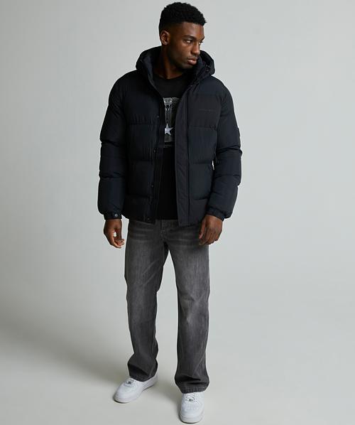 Alessandro Zavetti Langami Puffer Jacket | Jet Black | Zavetti