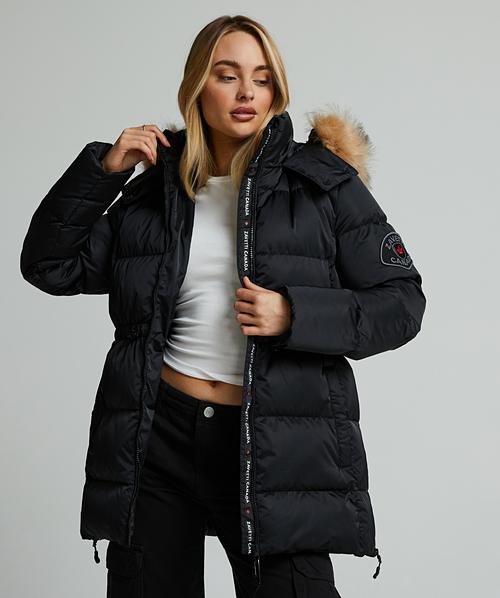 Zavetti Canada Womens Virna 2.0 Mid Length Puffer Parka Jacket