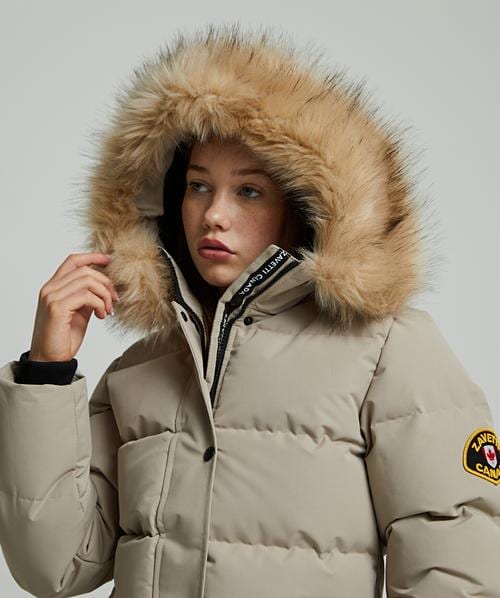 Zavetti Canada Girls Fiorella Puffer Parka Jacket | Pure Cashmere