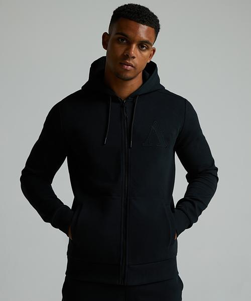Ferruccio Interlock Zip Through Hoodie