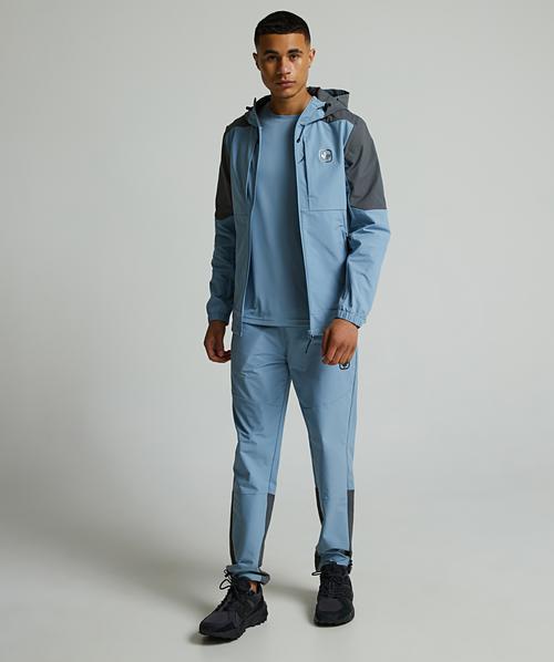 Zavetti Canada Zevelli Woven Pant | Ashley Blue / Lavan Smoke