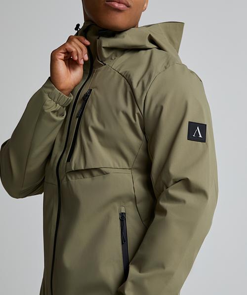Alessandro Zavetti Sivori Windbreaker Jacket | Sage | Zavetti